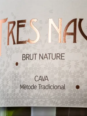 Cava Brut Nature Tres Naus Domenio Wines