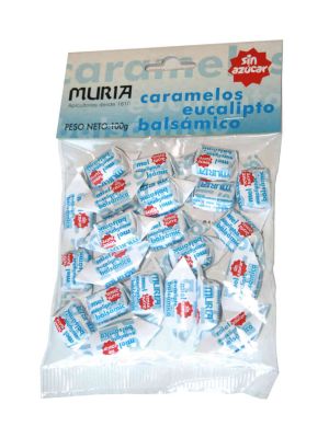 Caramels de mel i eucaliptus sense sucre Muria 100 g