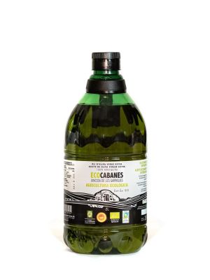 Oli d'Oliva Verge Extra ecològic EcoCabanes Juncosa 2 l