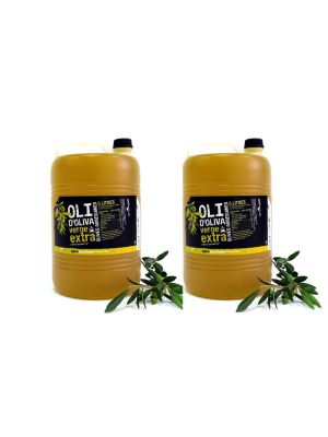 Pack 2 garrafes Oli Verge Extra Agro Igualada 5 l