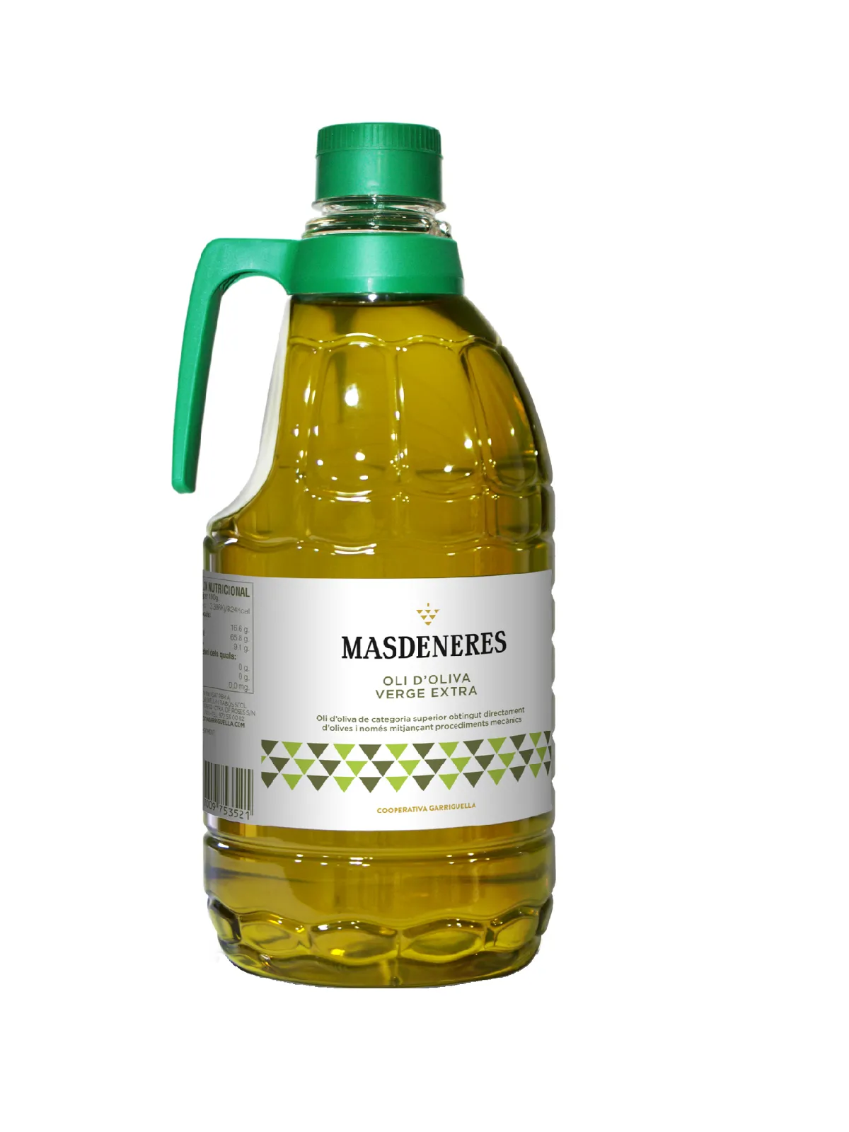 Oli d'Oliva Extra Verge Masdeneres Garriguella 2L
