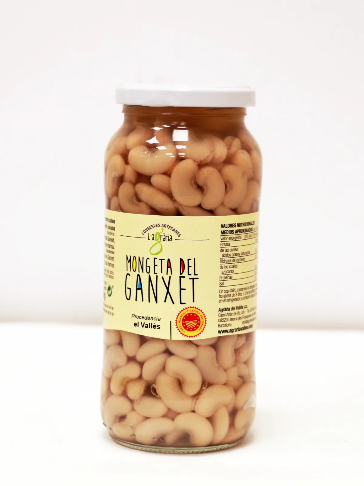 Mongeta del Ganxet Agrària del Vallès 580 g.