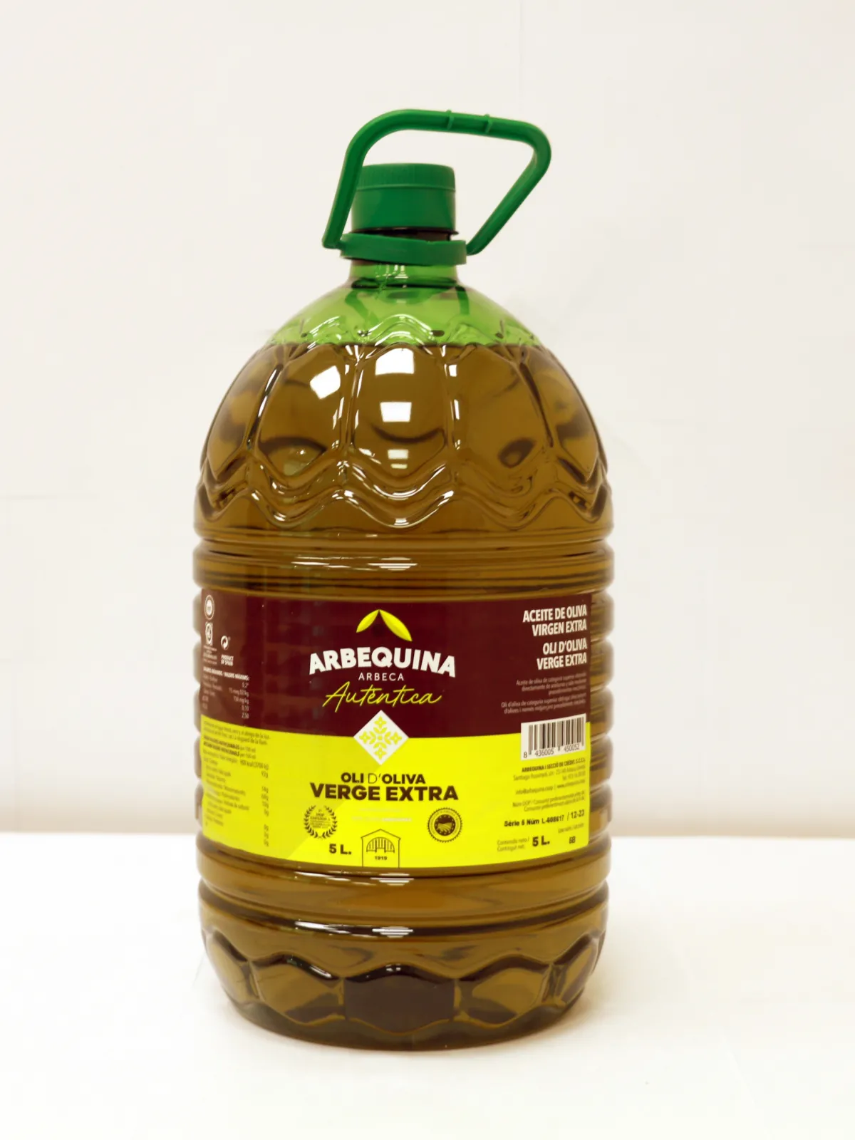 Oli d'Oliva Verge Extra Arbeca 5 l.