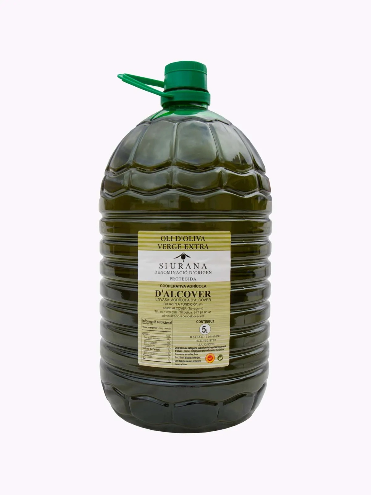 Oli d'Oliva Verge Extra de la Cooperativa d'Alcover 500 ml