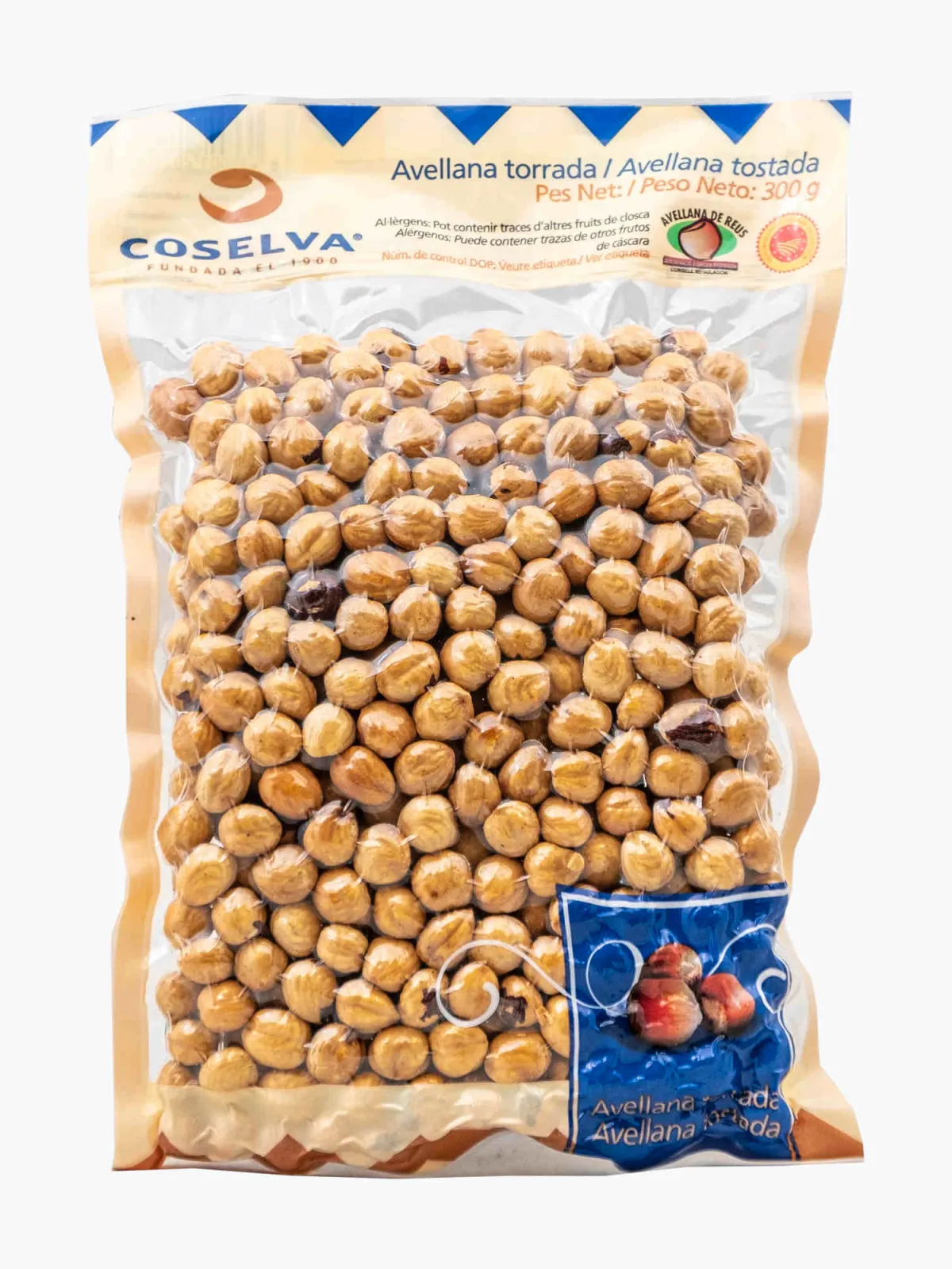 Avellana torrada negreta 300 gr.