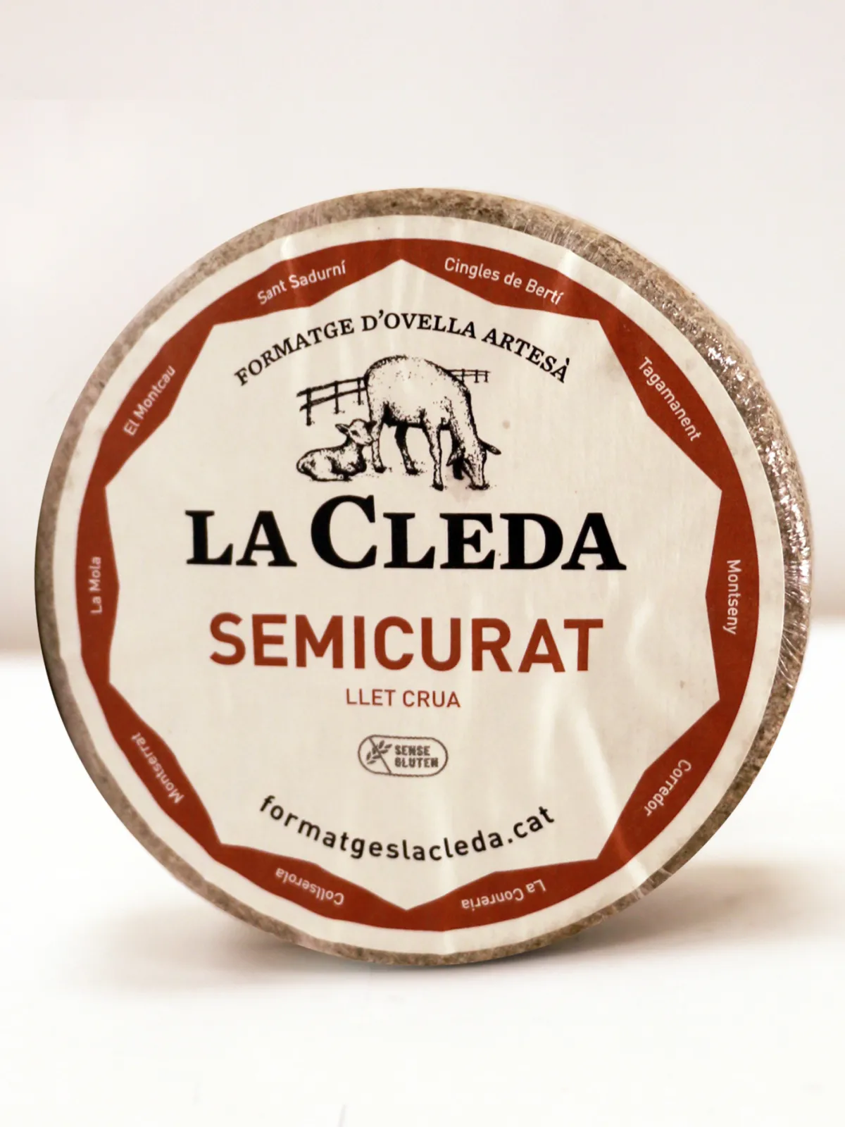 Formatge Cleda d'Ovella Semicurat 350g