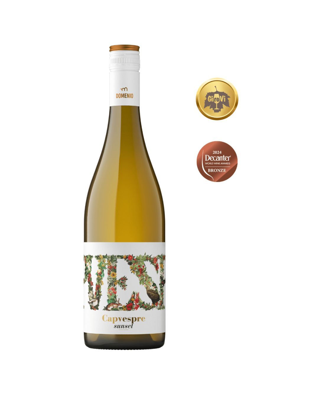 Vi blanc Capvespre Sunset Domenio Wines 750 ml