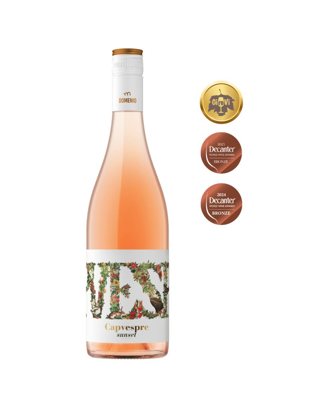 Vi rosat Llunatic Sunset Capvespre Domenio Wines 750 ml