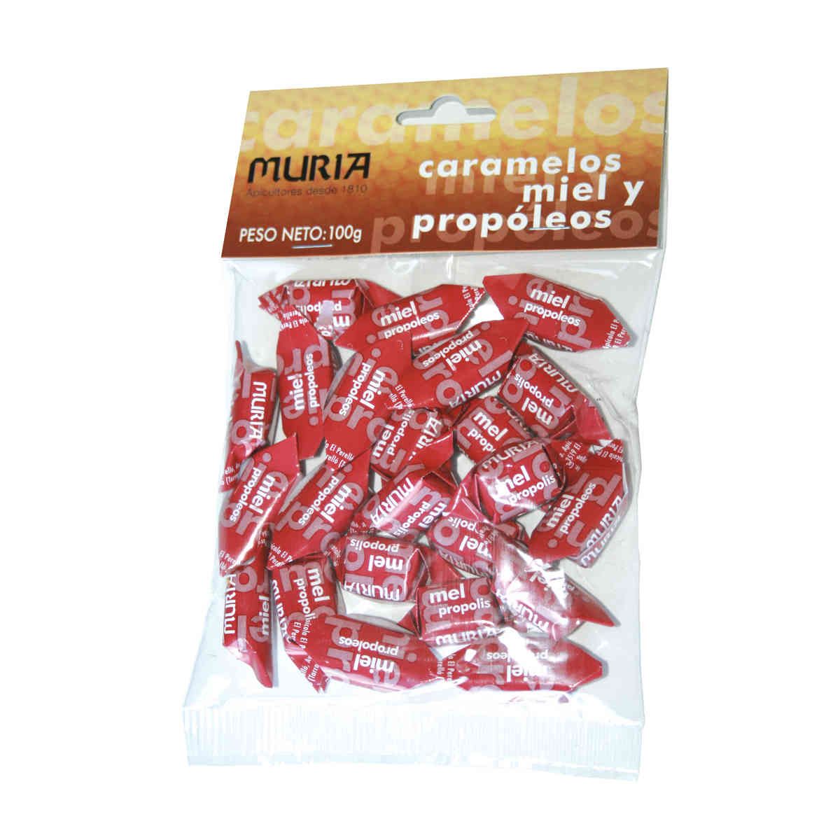Caramels de mel i pròpolis Muria 100 g