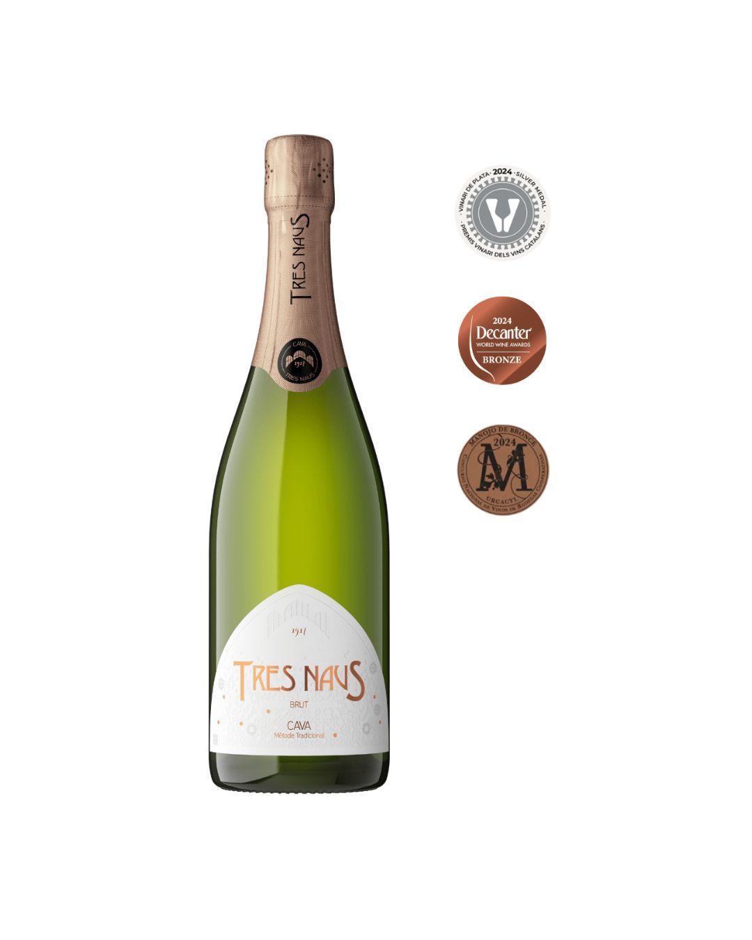 Cava brut Tres Naus Domenio Wines 750 ml