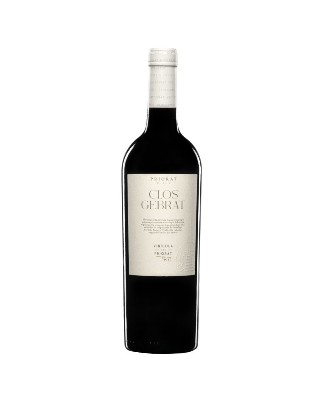 Vi negre Clos Gebrat Vinícola del Priorat 750 ml