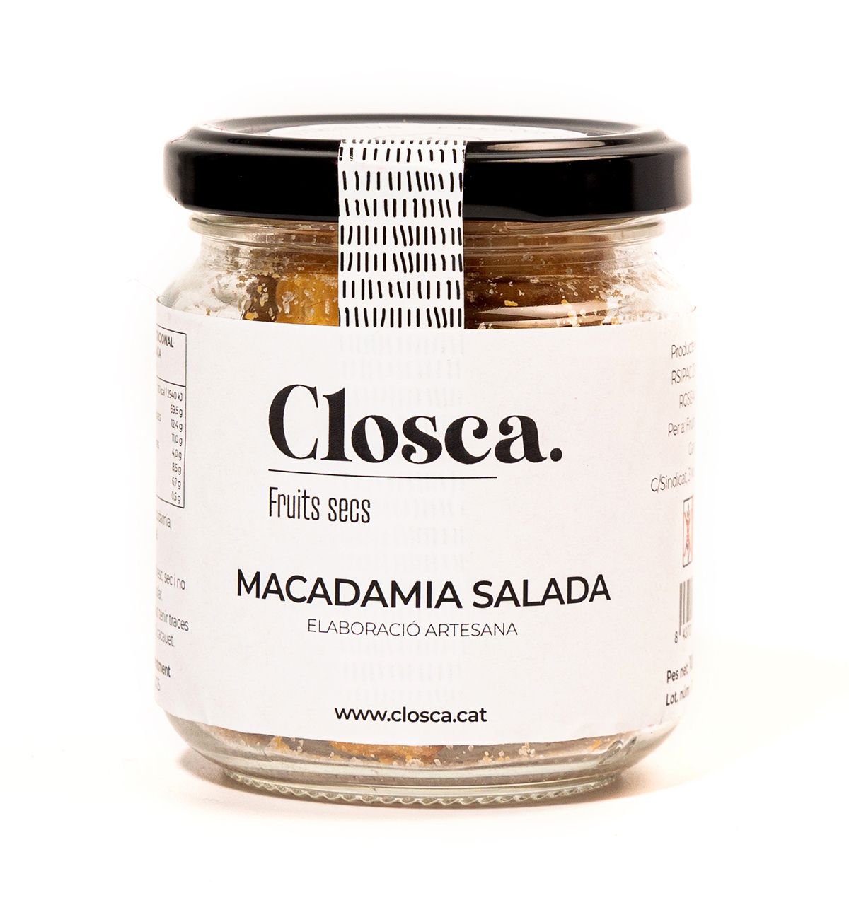 Macadàmia salada La Closca Fruits Secs Les Garrigues 100 g