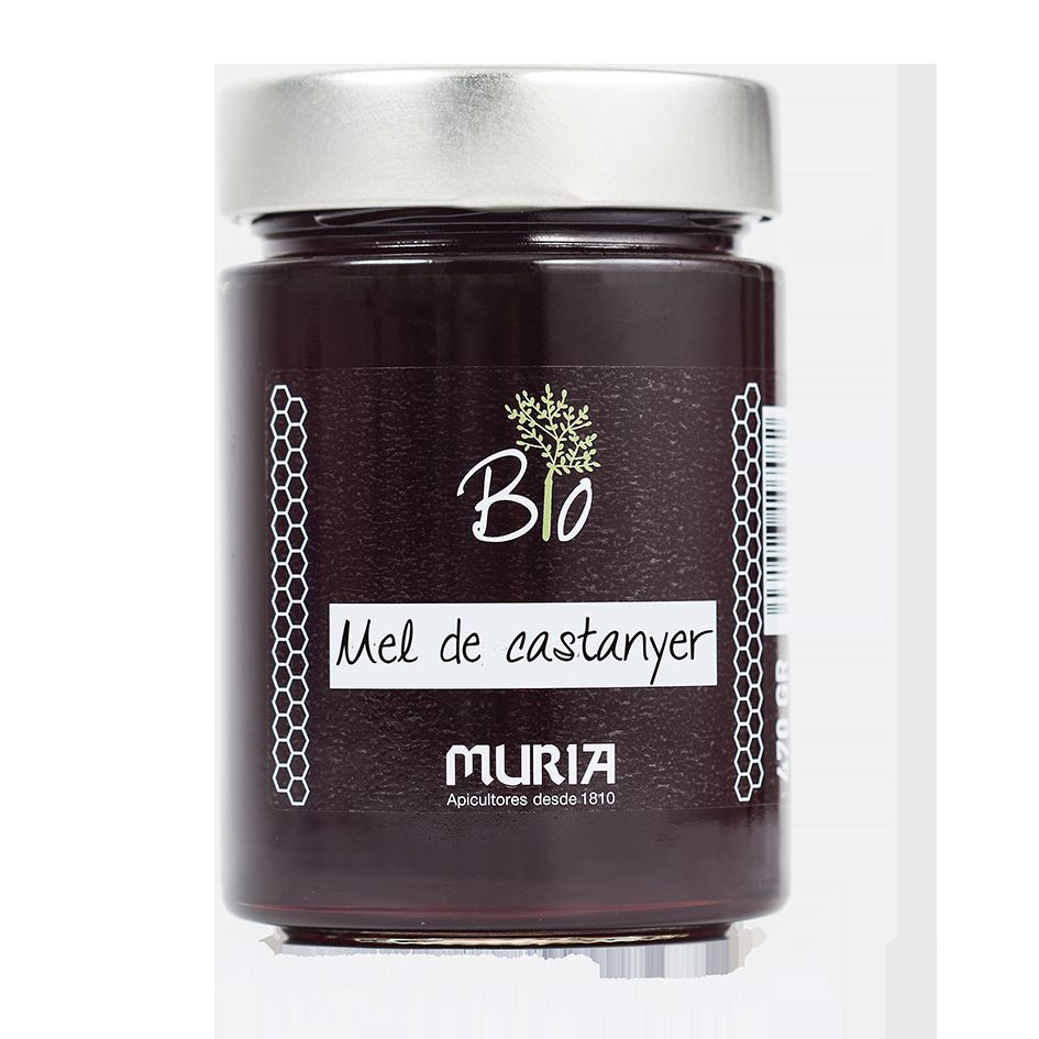 Mel de castanyer eco Muria 470 g