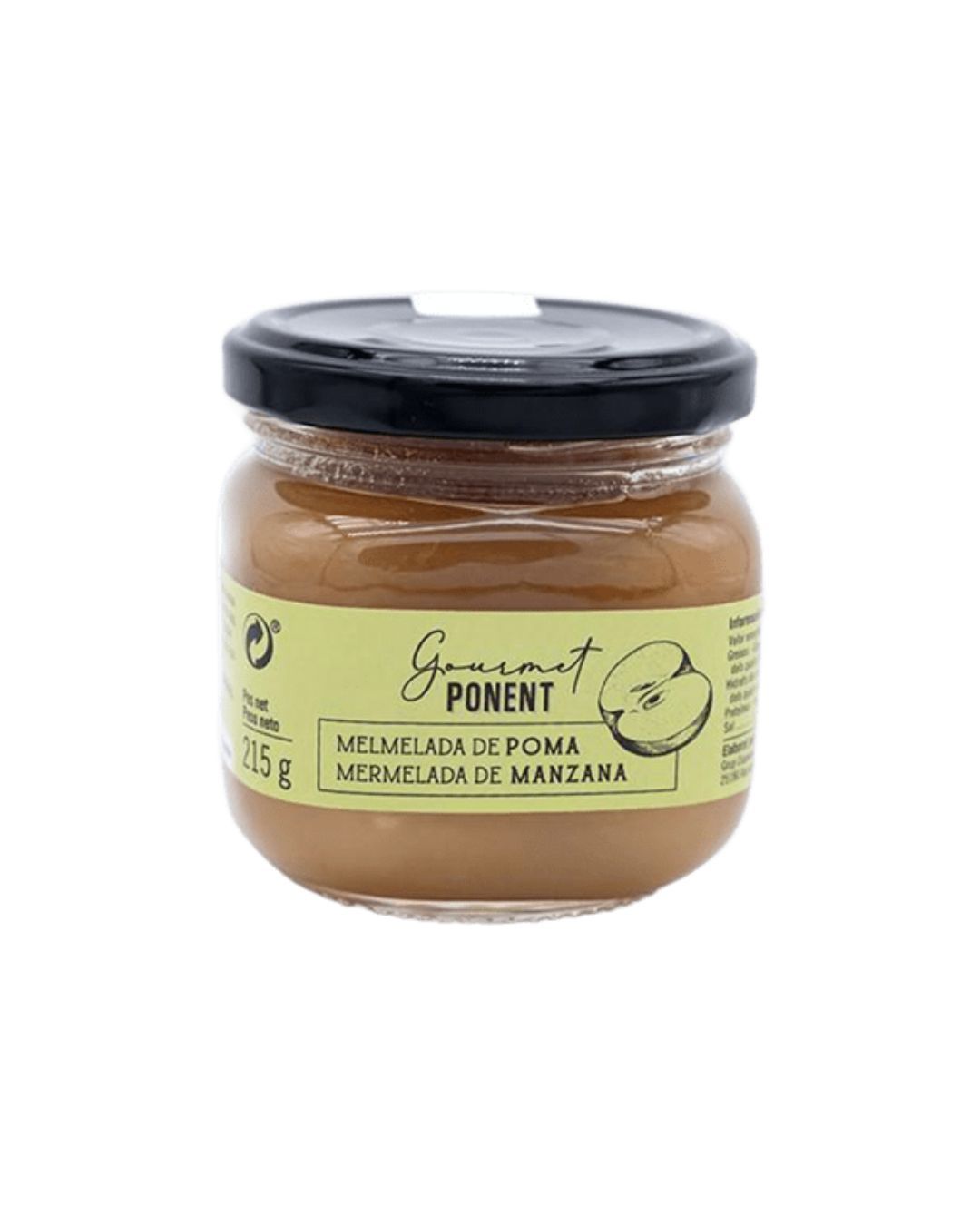Melmelada artesana de poma Fruits de Ponent 250 g