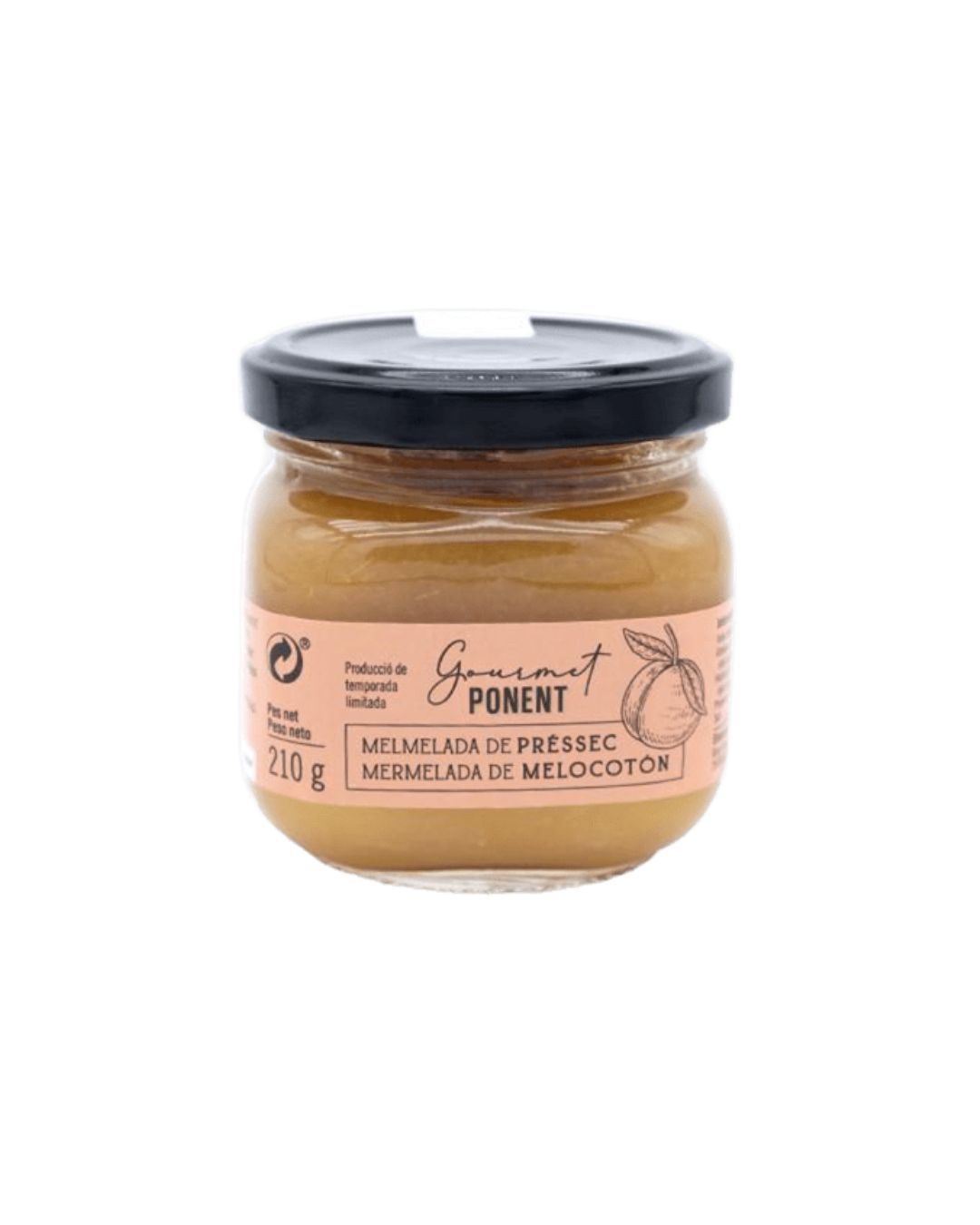 Melmelada artesana de préssec Fruits de Ponent 250 g