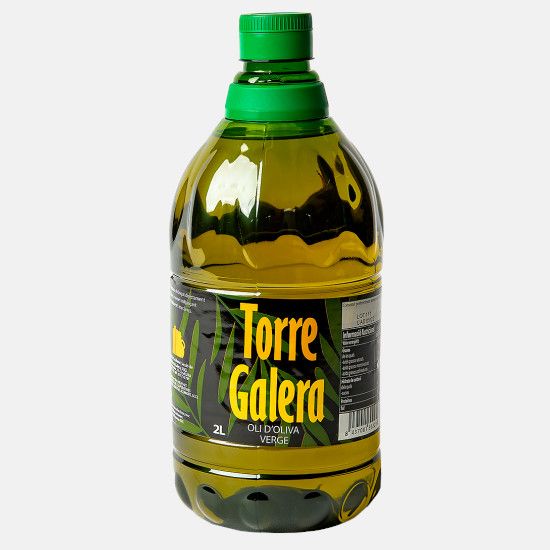 Pack 8 garrafes Oli d'oliva Verge Torre Galera 2 l