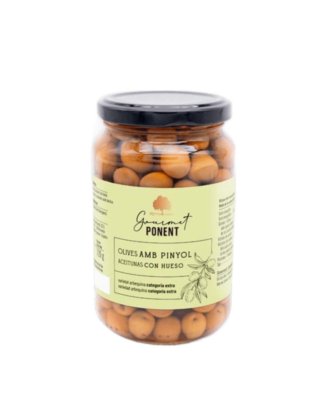 Olives pinyol arbequina Fruits de Ponent 220 g