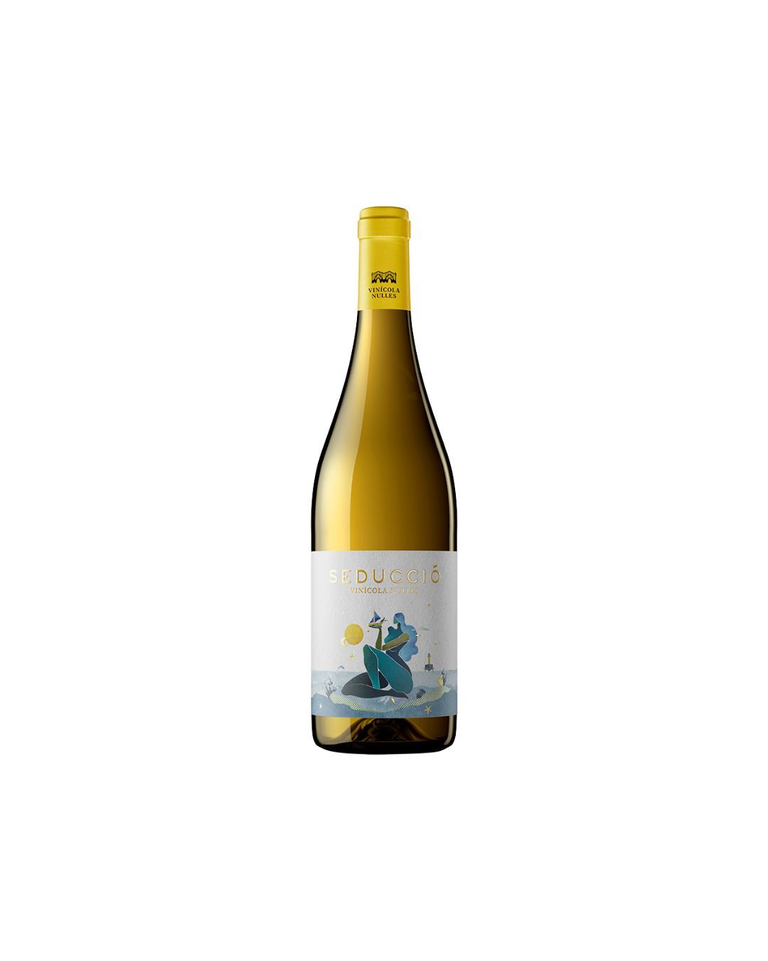 Vi blanc eco Seducció Vinícola Nulles 750 ml