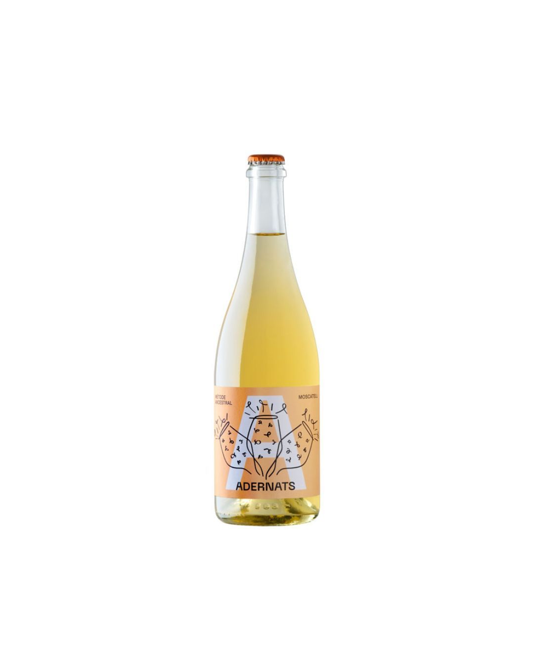 Vi escumós Adernats Ancestral Moscatell Vinícola Nulles 750 ml