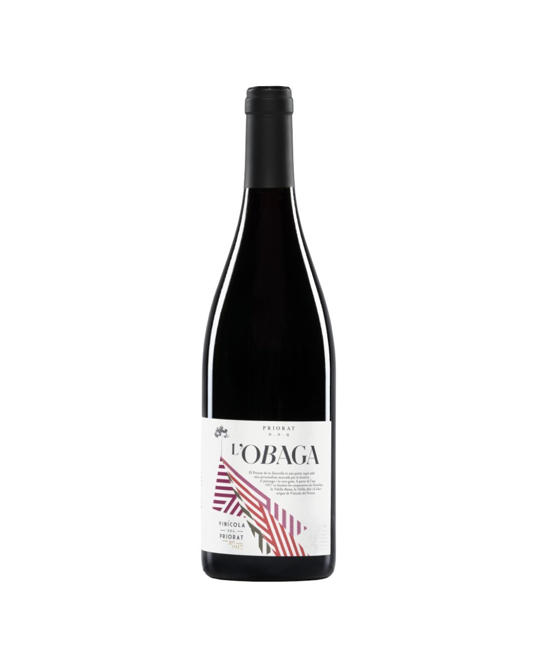 Vi negre jove L'Obaga Vinícola del Priorat 750 ml