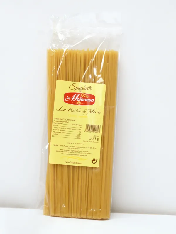 Producte Espaguetis La Moianesa 500 g Imatge