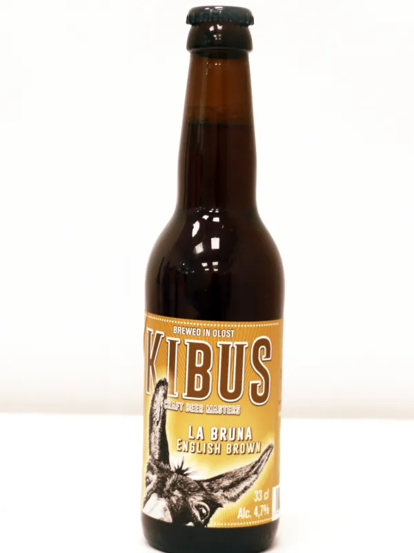 Producte Cervesa Kibus La Bruna English Brown Imatge