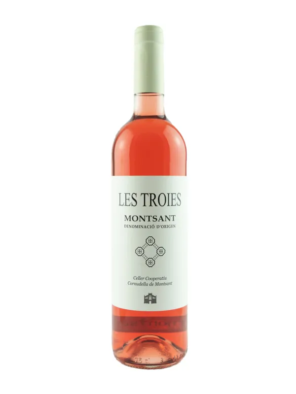 Producte Vi rosat Les Troies Imatge