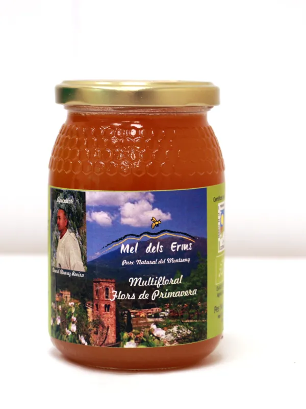 Producte Mel dels Erms Multifloral 500 g Imatge