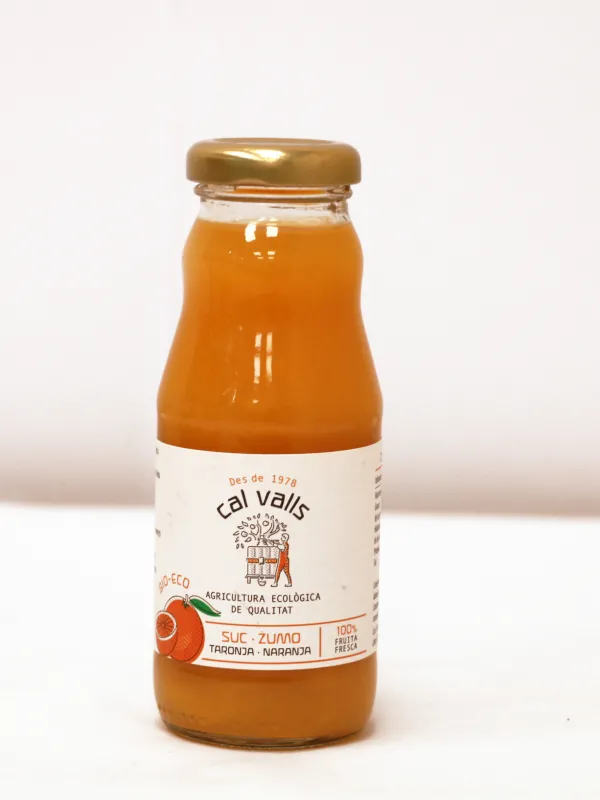 Producte Suc de Taronja ECO Cal Valls  200 ml Imatge
