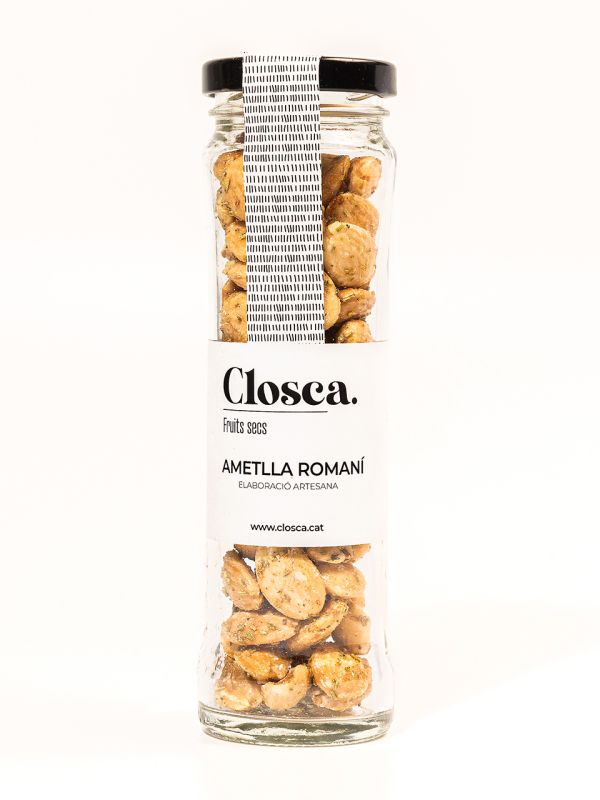 Producte Ametlla marcona amb romaní La Closca Fruits Secs Les Garrigues 100 g Imatge