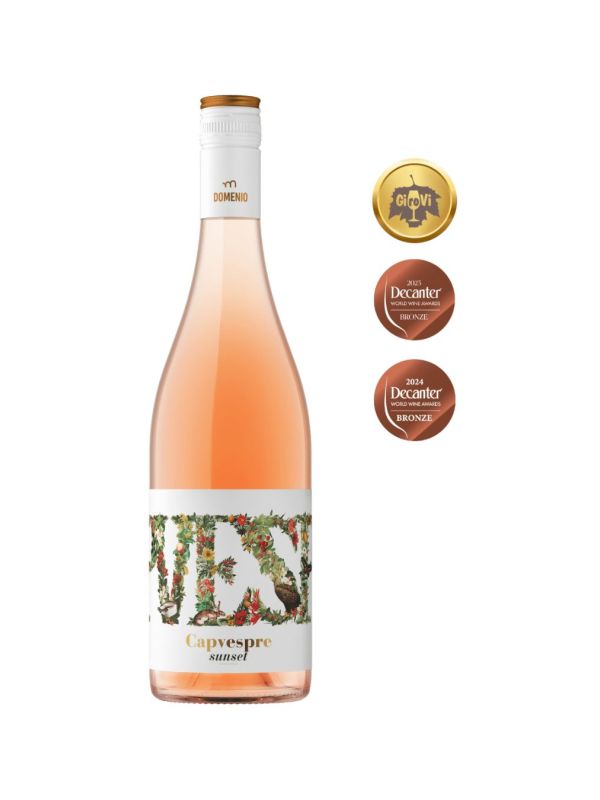 Producte Vi rosat Llunatic Sunset Capvespre Domenio Wines 750 ml Imatge