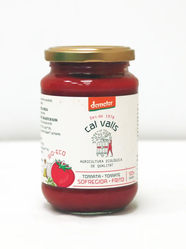 Producte Tomàquet sofregit Cal Valls 350  g. Imatge
