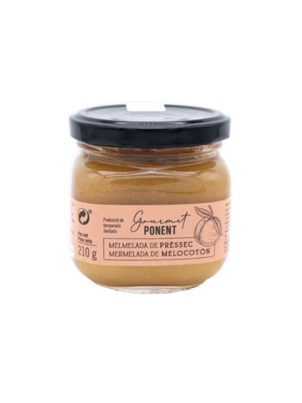 Producte Melmelada artesana de préssec Fruits de Ponent 250 g Imatge