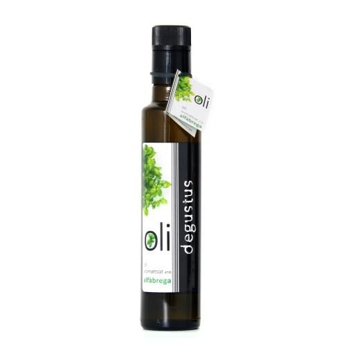Producte Oli Verge Extra aromàtic d’alfàbrega Degustus La Granadella 250 ml Imatge