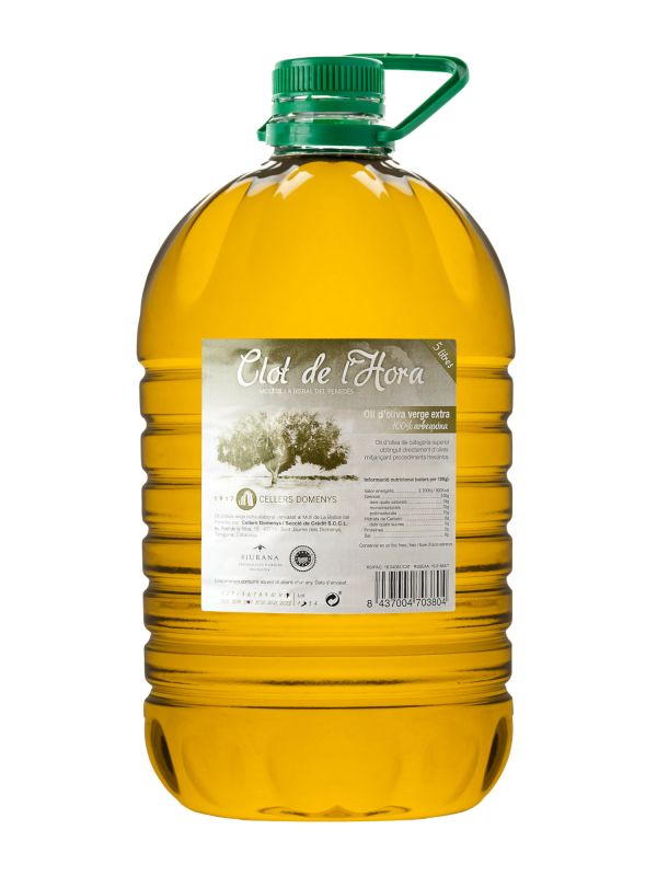 Producte Oli d'Oliva Verge Extra Clot de l’hora Cellers Domenys 5 l Imatge