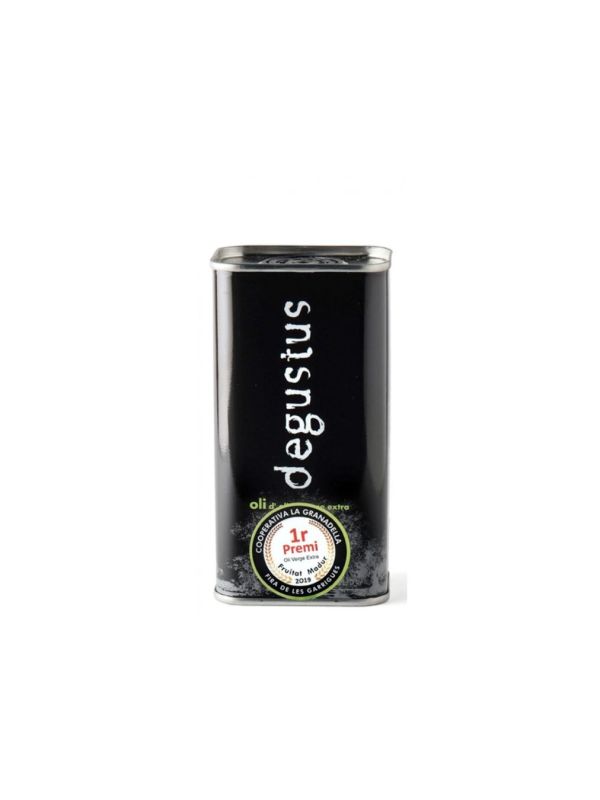 Producte Oli verge extra llauna ecològic Degustus La Granadella 250 ml Imatge