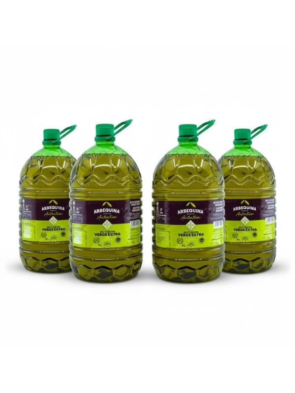 Producte Pack 4 garrafes Oli d’Oliva Verge Extra Arbequina 5 l Imatge