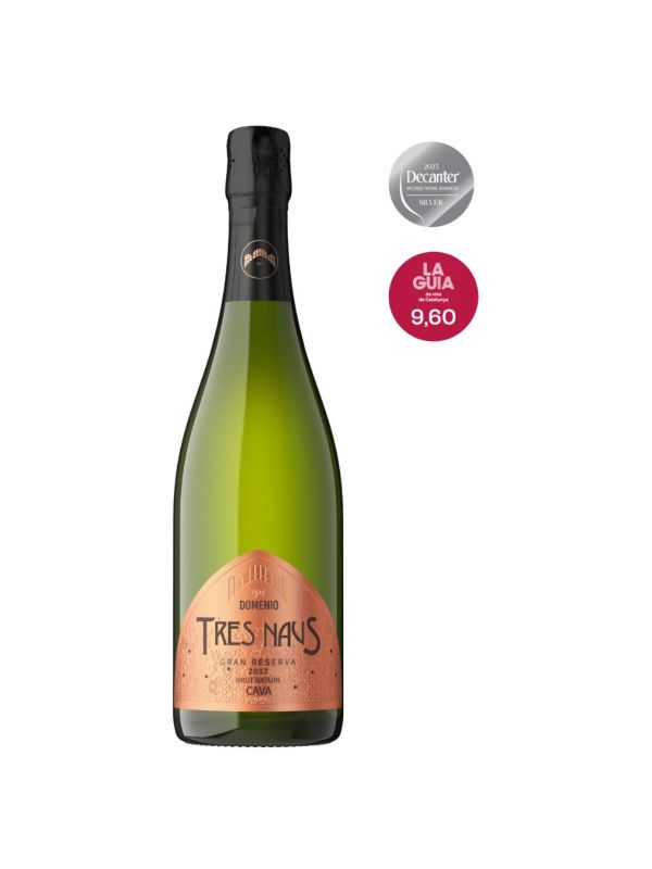Producte Cava brut nature Gran Reserva Tres Naus Domenio Wines 750 ml Imatge