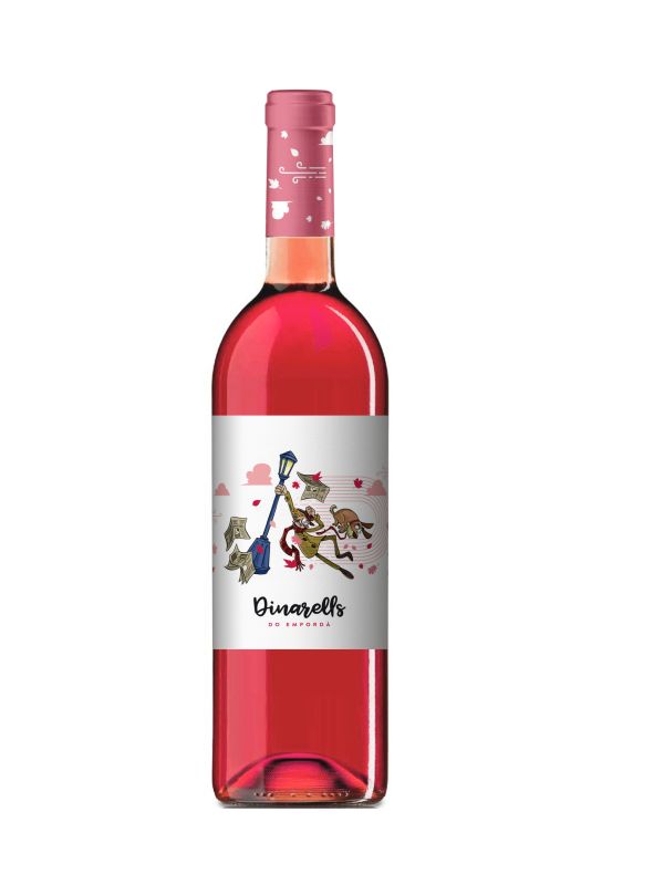 Producte Vi rosat Dinarells Garriguella 750 ml Imatge